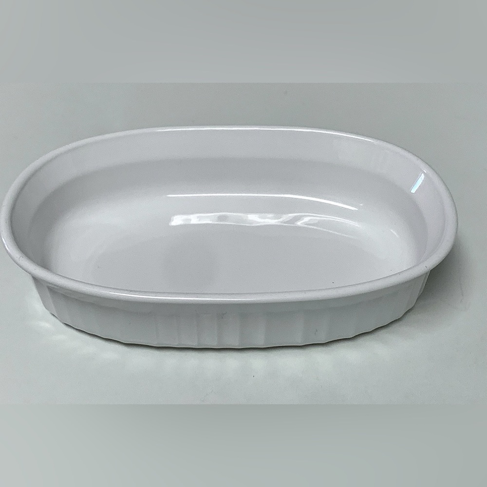 Vintage Corningware French White f-15-b 475ml Individual Casserole Augratin